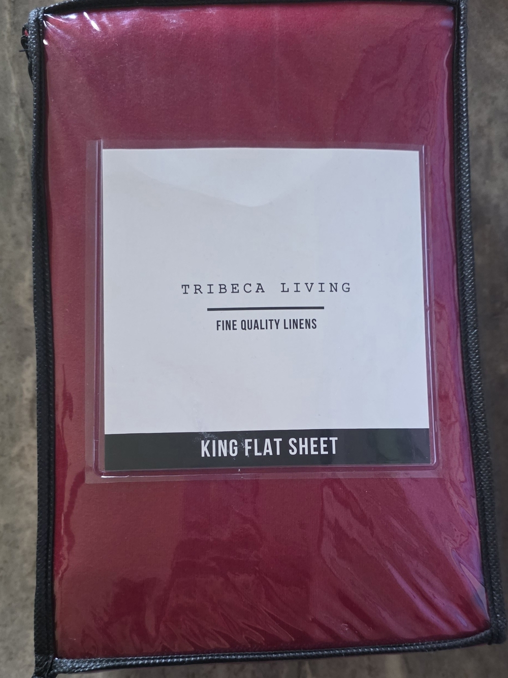 TRIBECA LIVING- King Flat Sheet | 100%Turkish Cotton